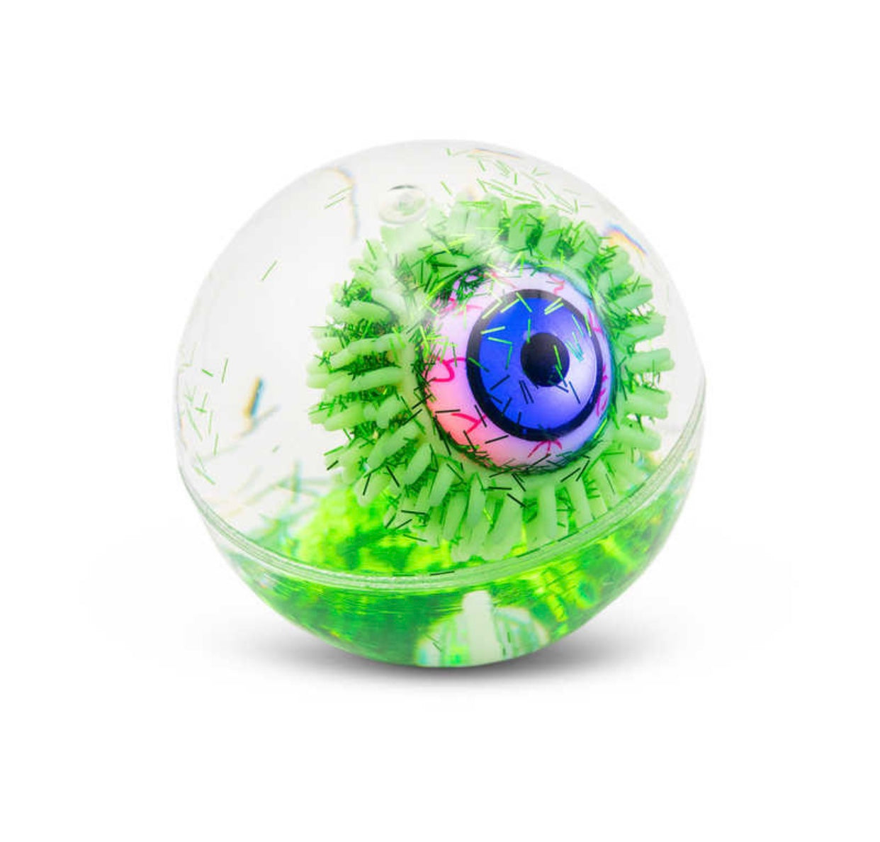 Light up flashing glitter eyeball