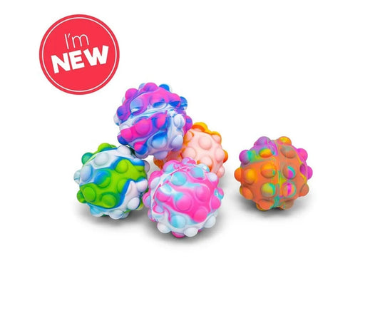 2 x mega 10cm popper ball