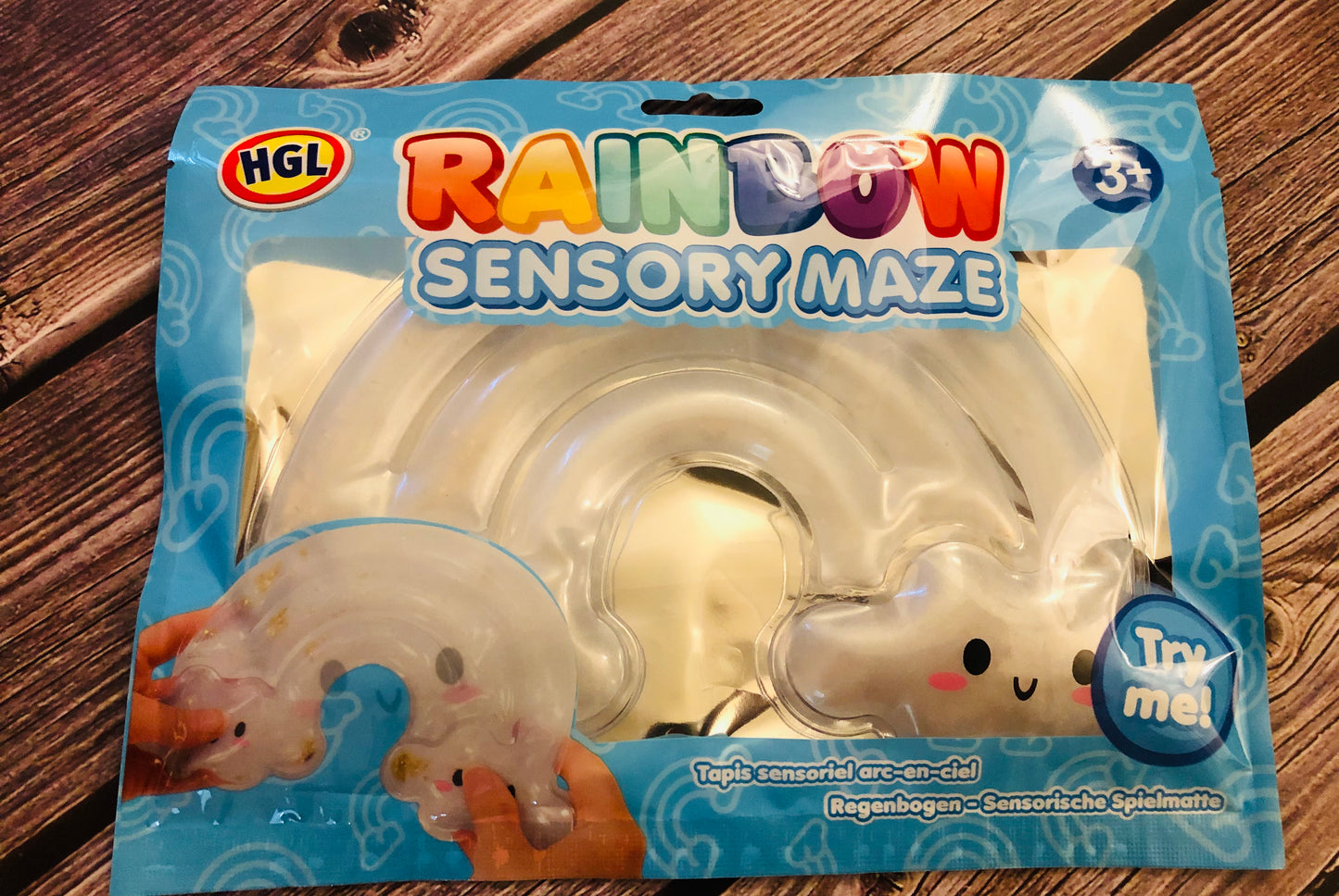 Rainbow water maze mat