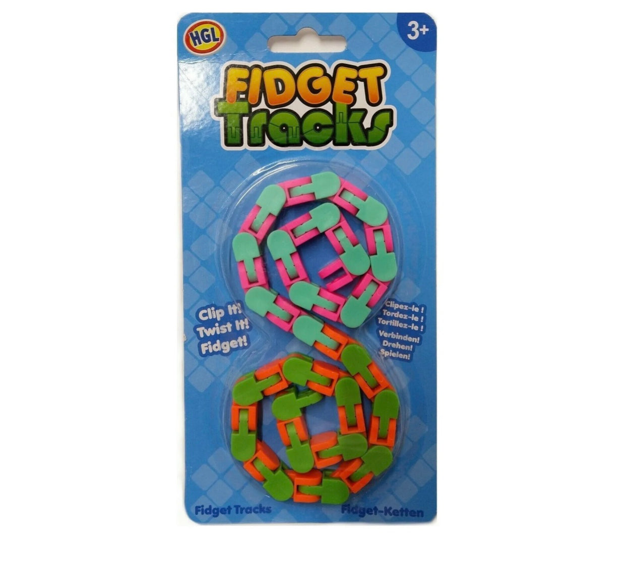 Pack of 2 x fidget tracks