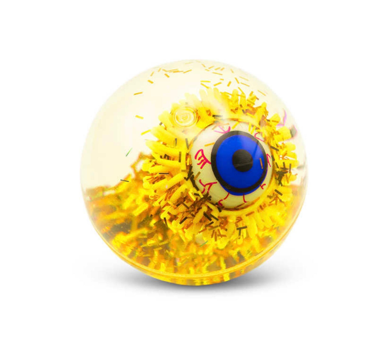 Light up flashing glitter eyeball