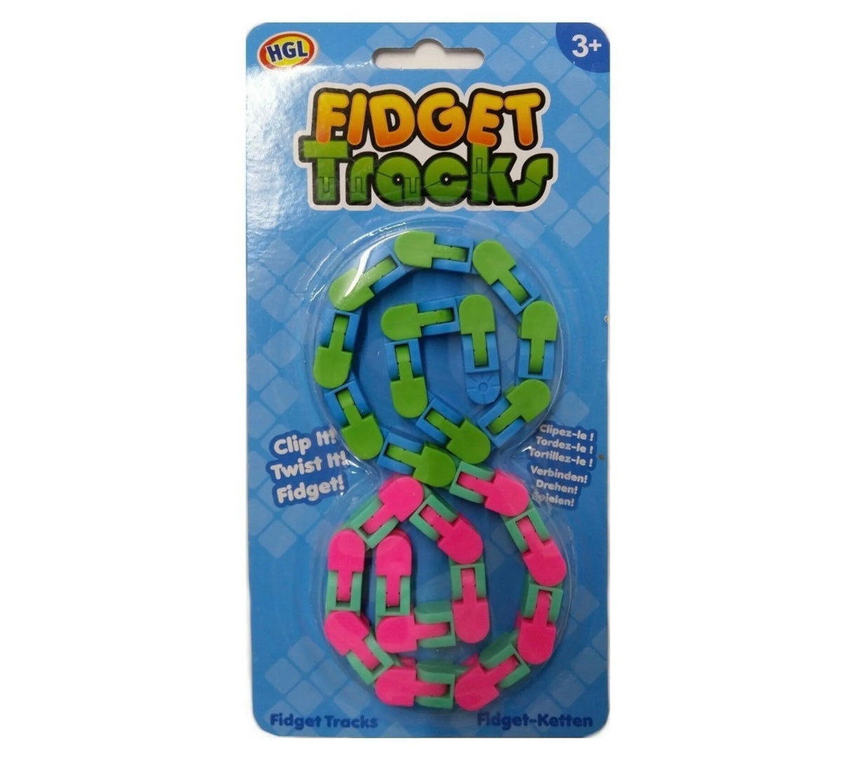 Pack of 2 x fidget tracks