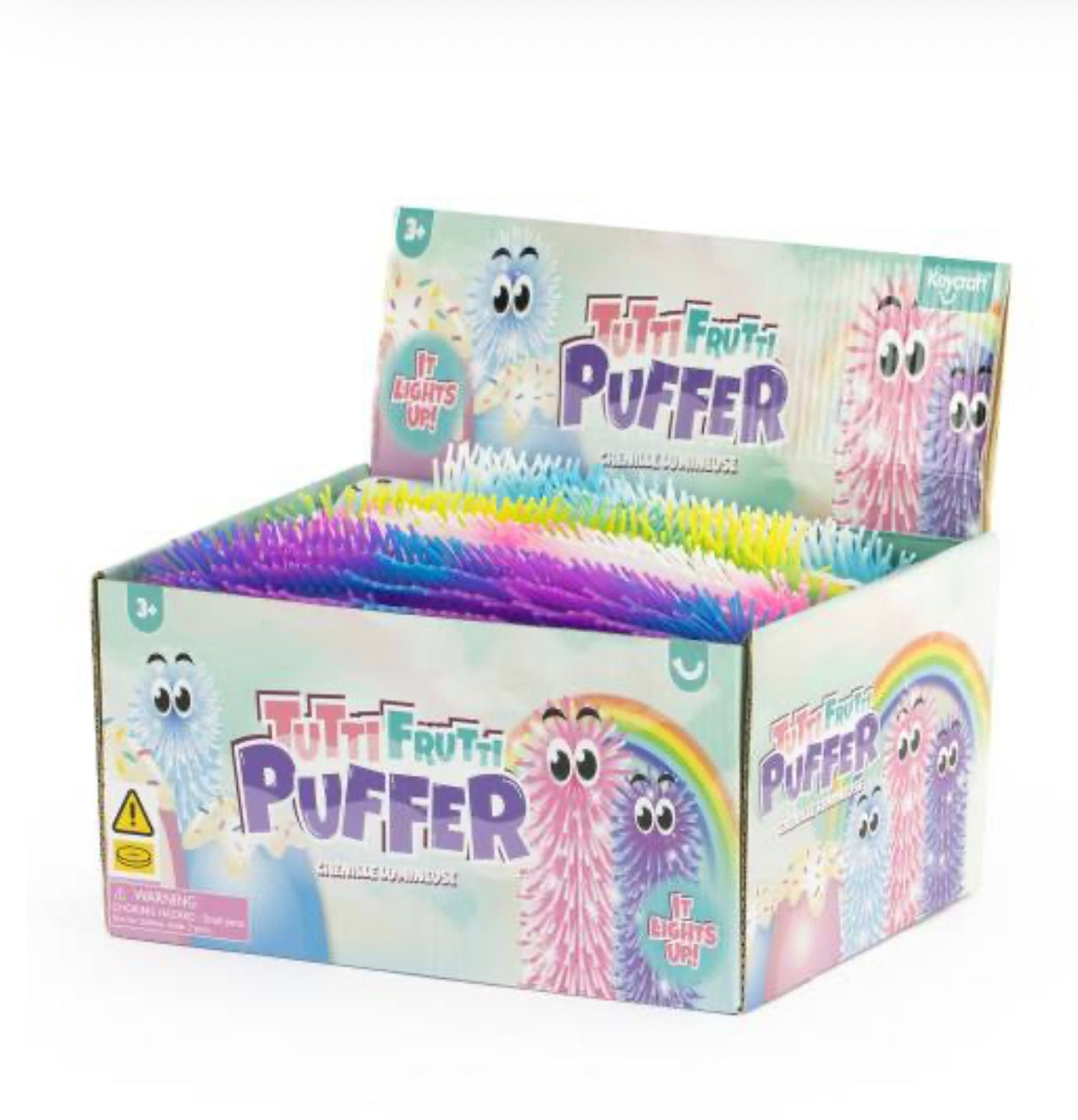 Tutti fruitti light up puffer caterpillar