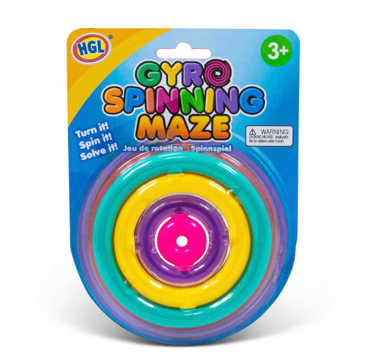 Gyro spinning maze