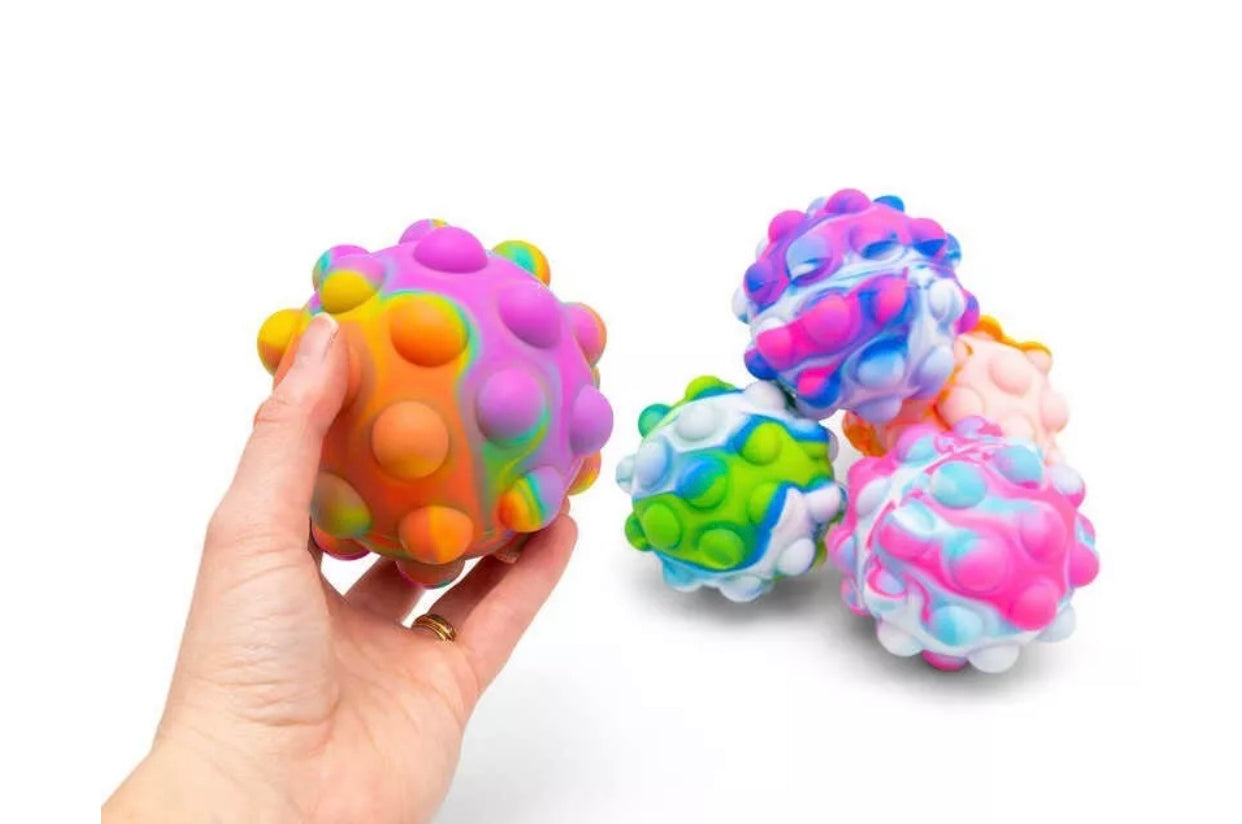 2 x mega 10cm popper ball