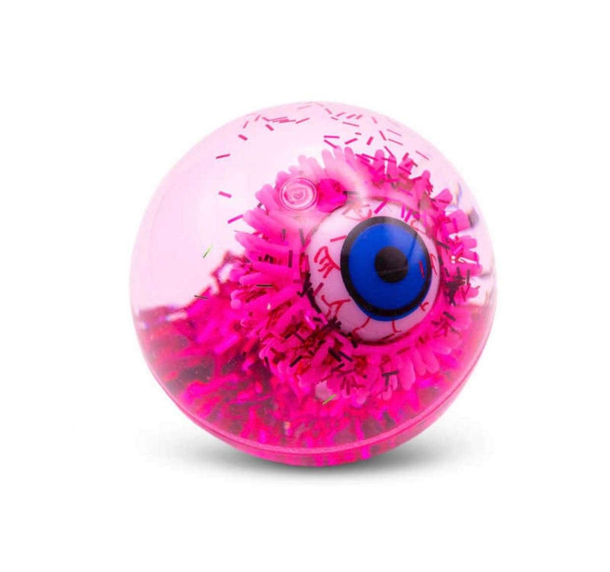 Light up flashing glitter eyeball