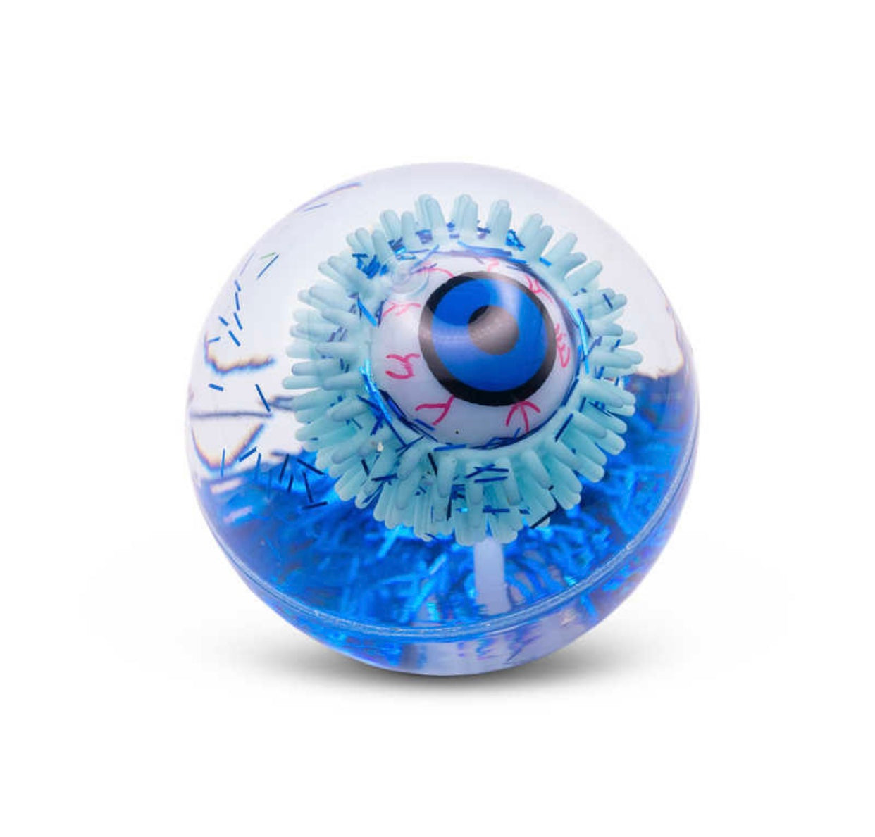 Light up flashing glitter eyeball