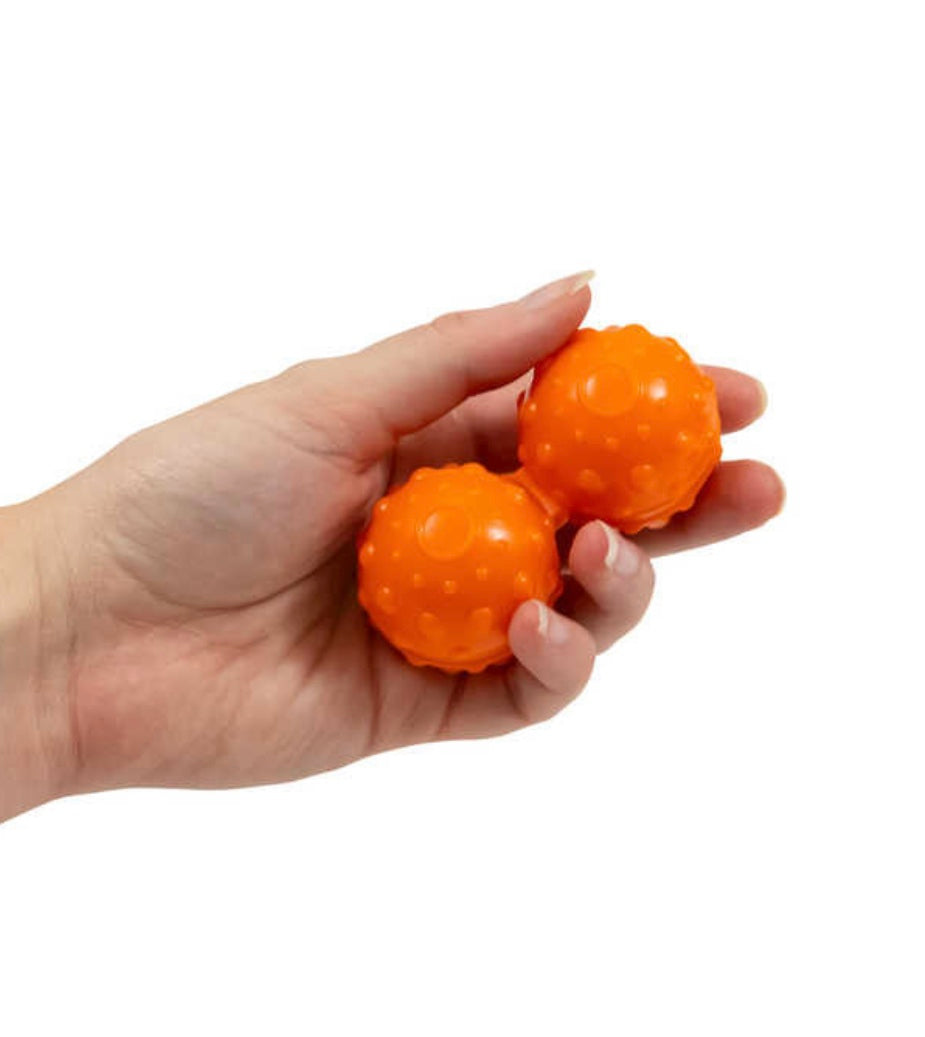 Spinning stress balls