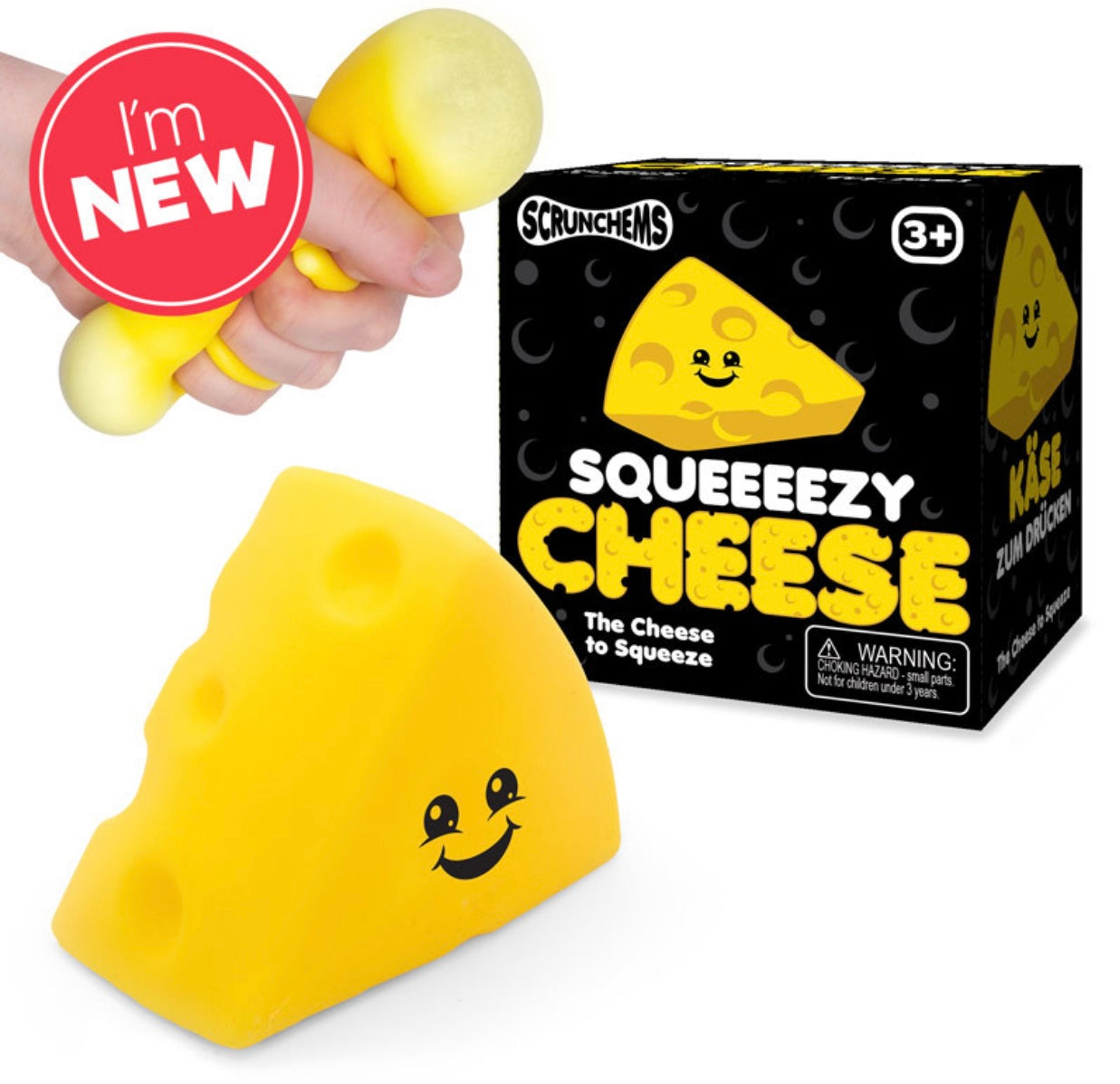 Squeezey CHEESE fidget toy