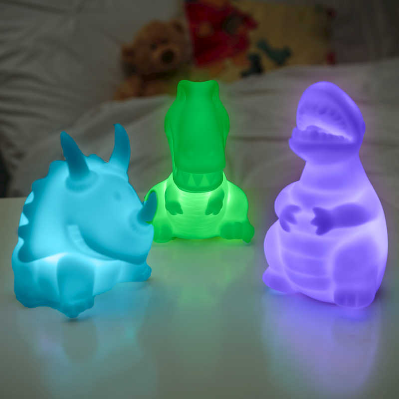 Dinosaur Night Light Set