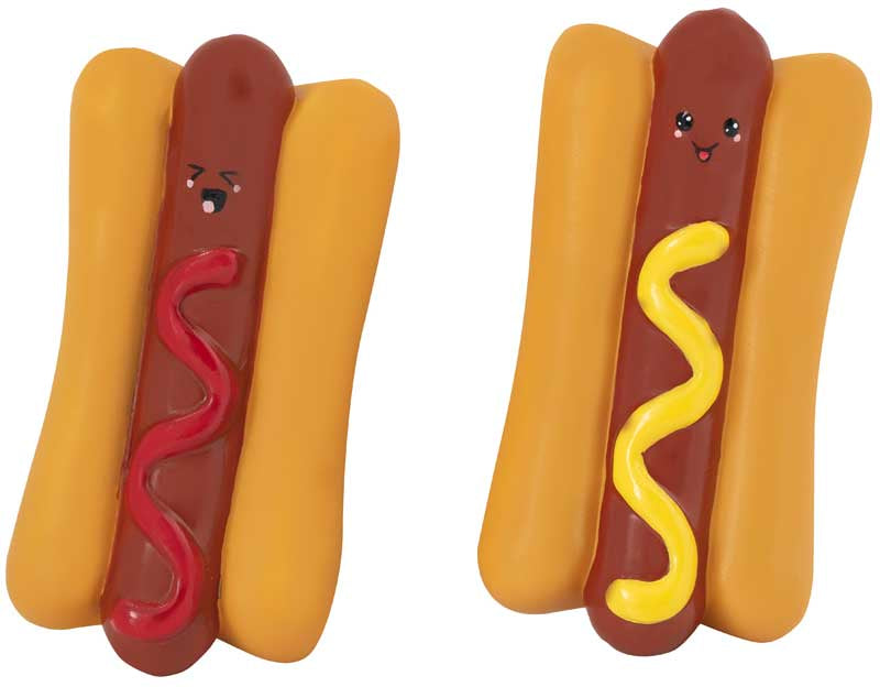 HTI Fast food stress toys Fizzy Fred & Dougie Hot Dog