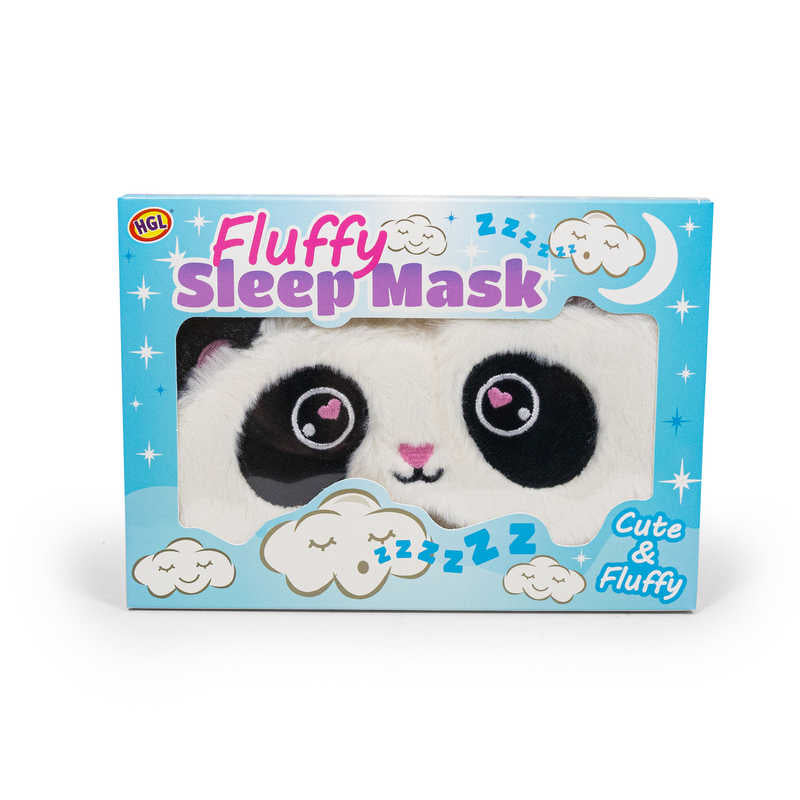 Fluffy soft eye mask