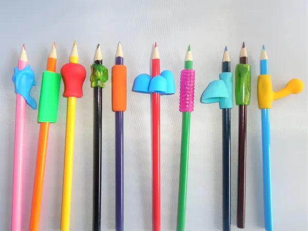 Pencil & Pen writing grips starter set (x 10)