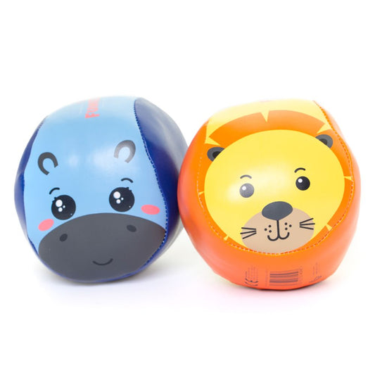 Soft sewn sensory ball SAFARI ANIMALS