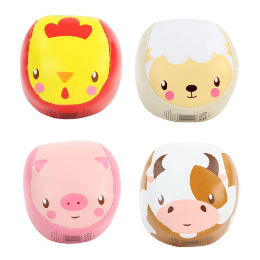 Soft Sewn Ball FARM ANIMALS