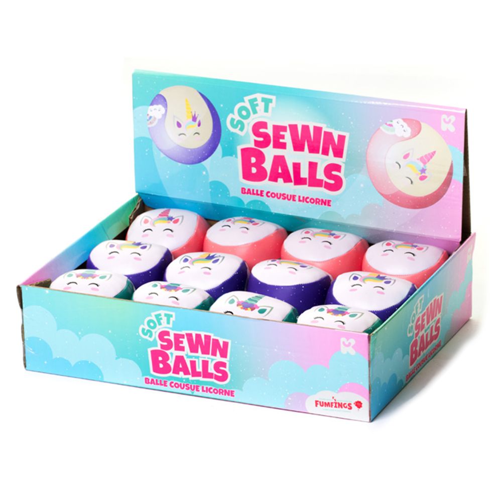 Soft sewn UNICORN padded ball