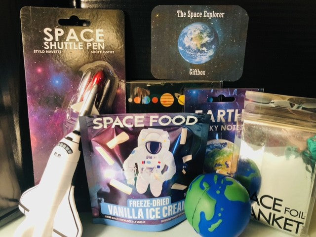 Space Explorer themed gift box