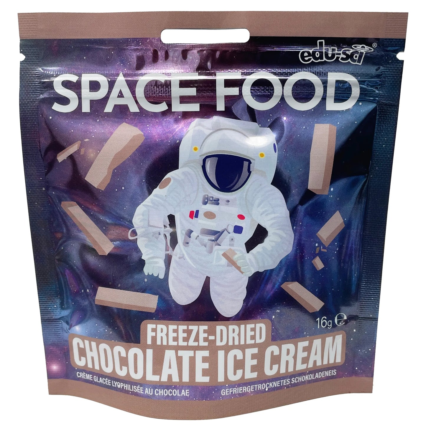 Space Food Freeze Dried Chocolate Ice Cream (16g)