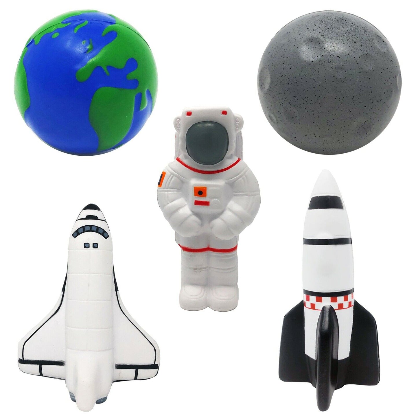 Space themed stress toys