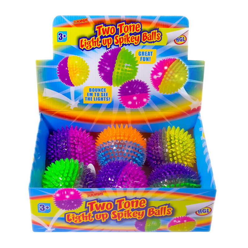 Large light up spikey sensory ball