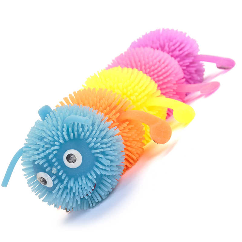 Stretchy soft flashing Caterpillar