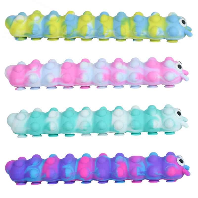 Large light up suction caterpillar popper