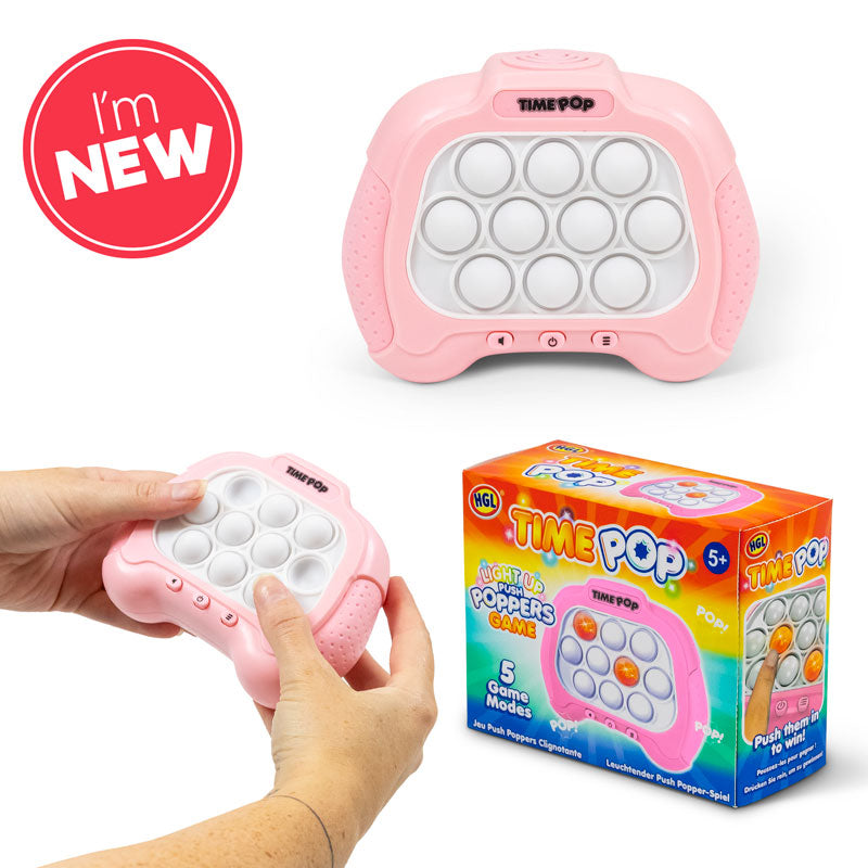 PINK Time pop light up popper game