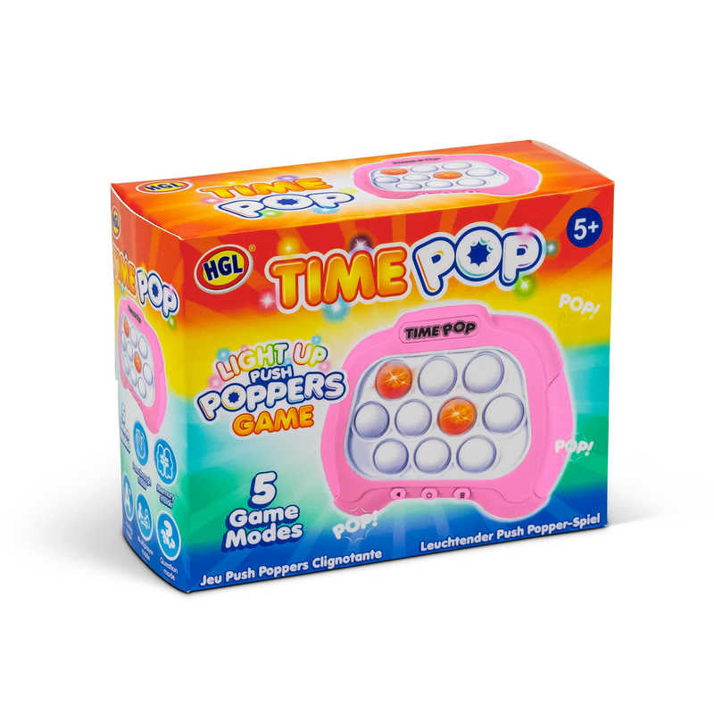 PINK Time pop light up popper game