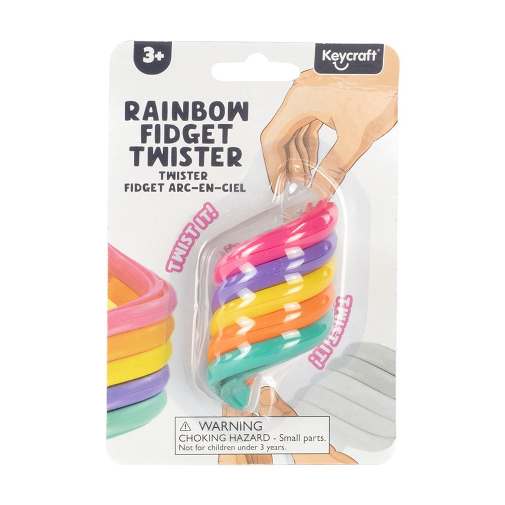 Rainbow fidget twister