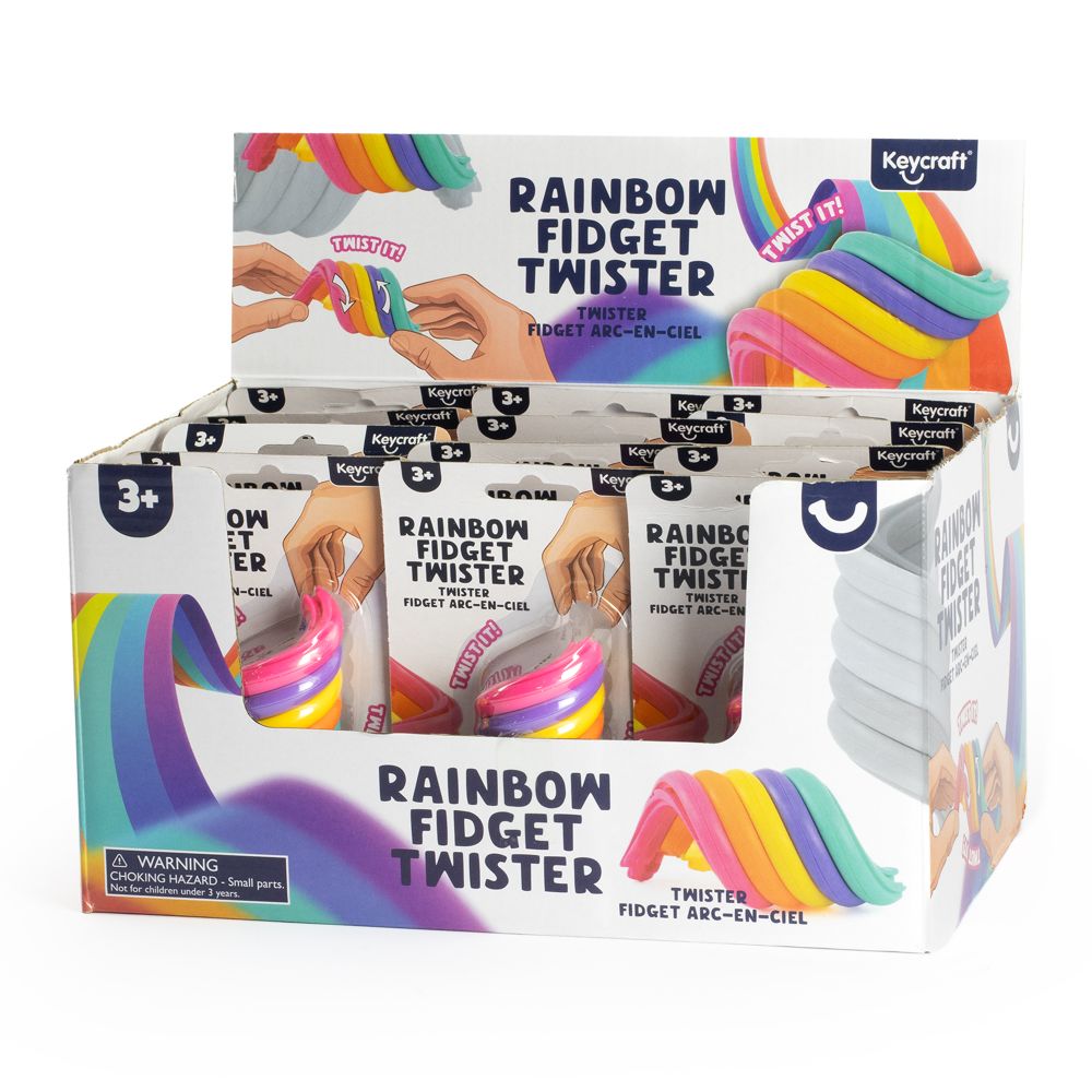 Rainbow fidget twister