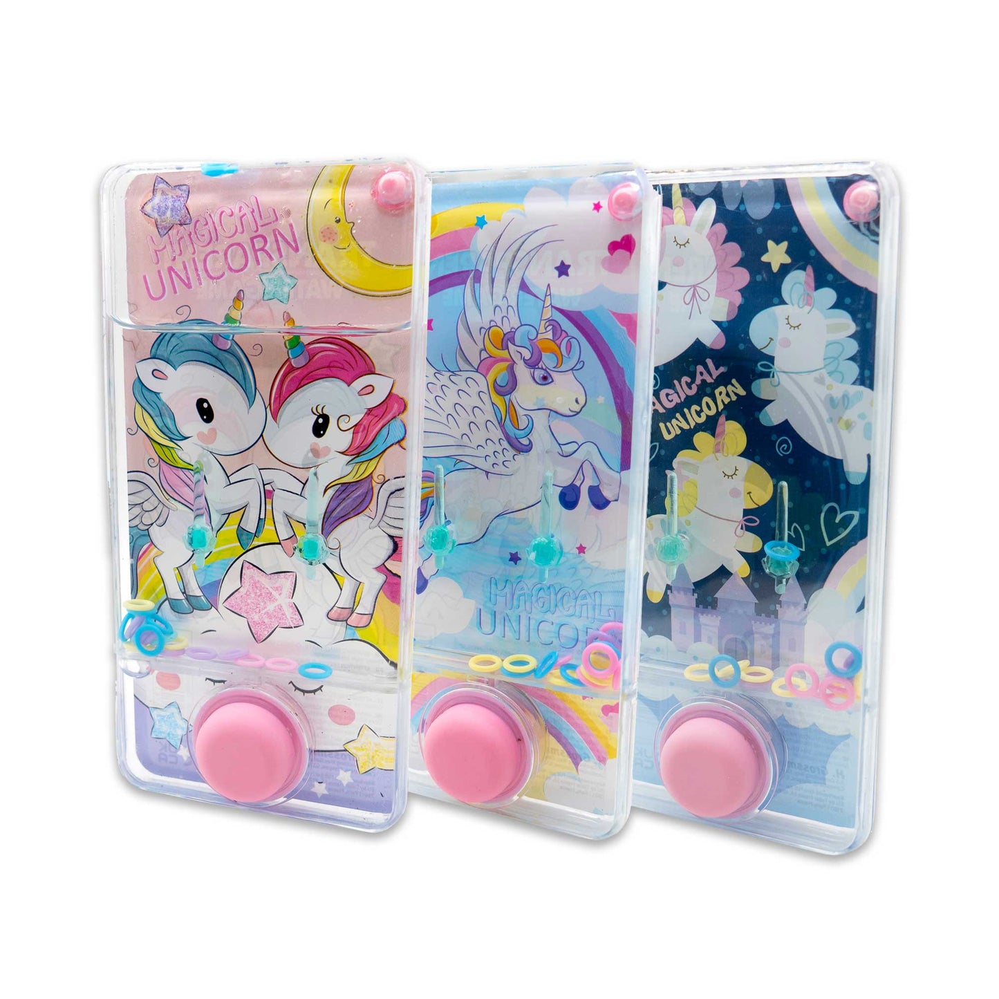 Set of 3 x Unicorn water games