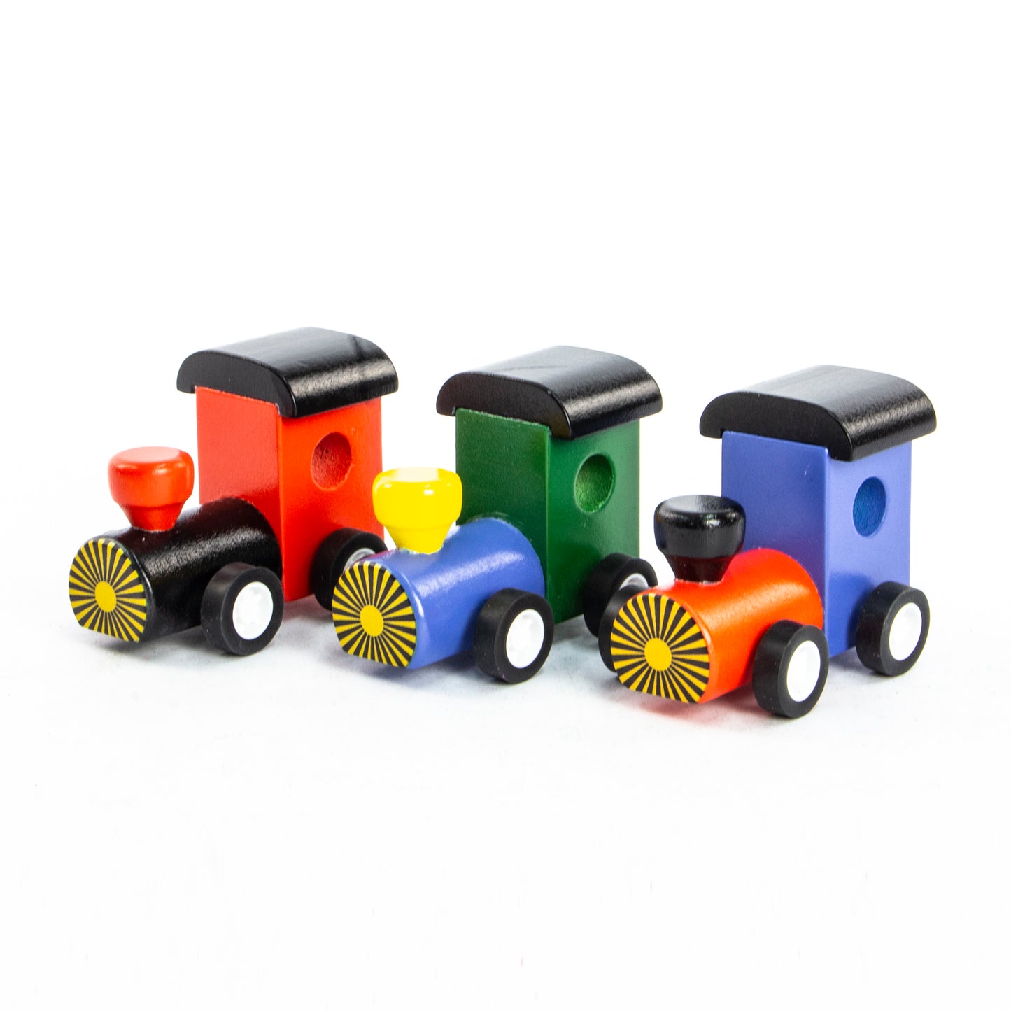 Wooden Mini Trains (set of 3)